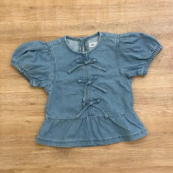Blusa de mezclilla