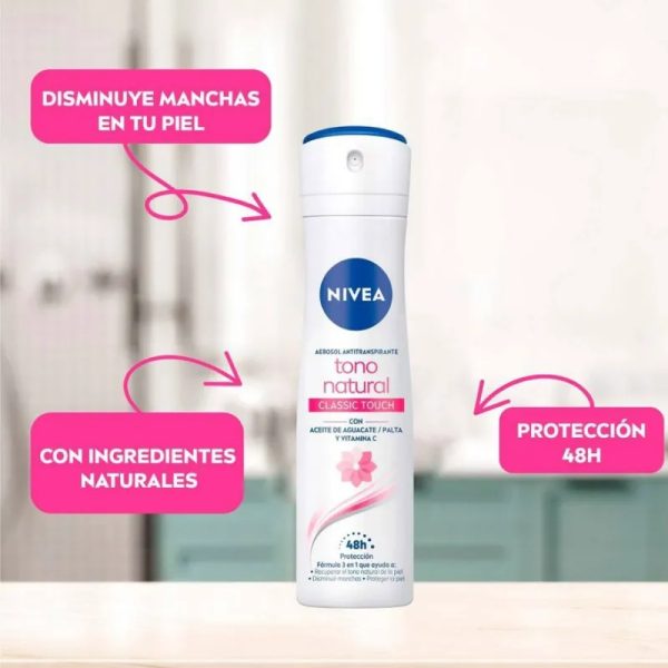 Desodorante Nivea Tono Natural XXL de 250 ml