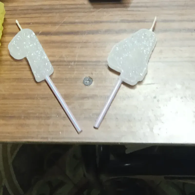 Velas númericas para celebraciónes