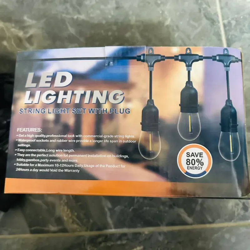 Cuerda de luz de 10 metros