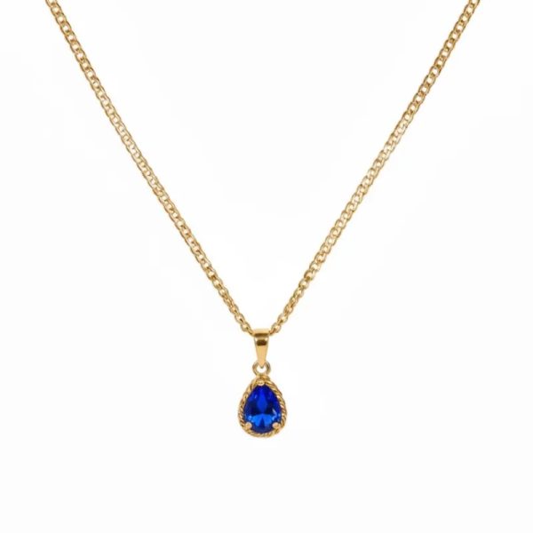 Cadena con dije de gema