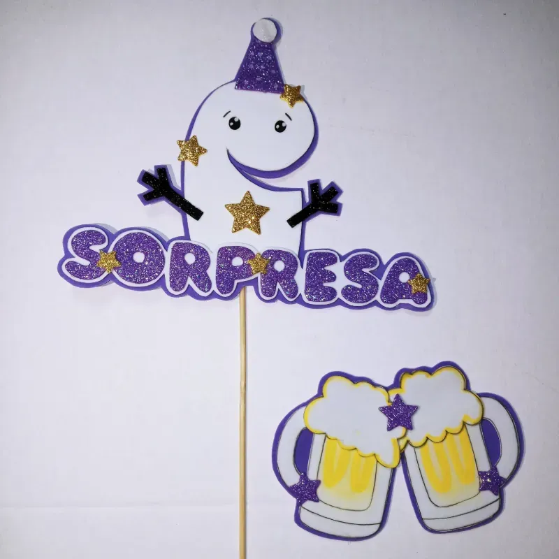 Topper personalizados para cake