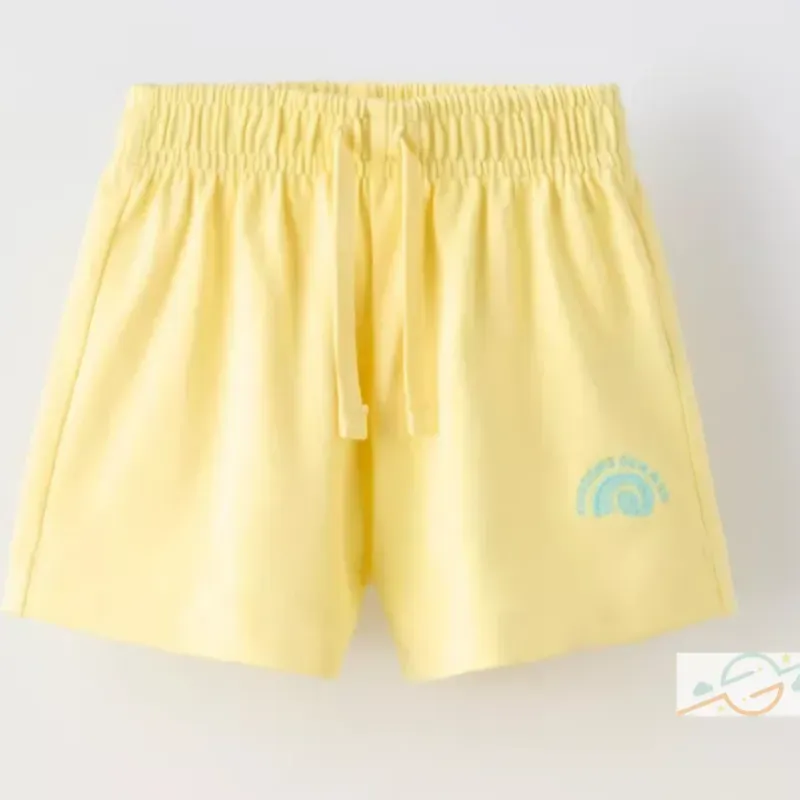 Short amarillo ZARA