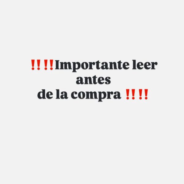 Información ‼️