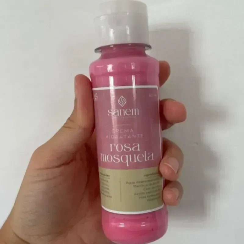 Crema hidratante de rosa mosqueta
