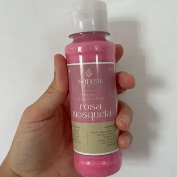 Crema hidratante de rosa mosqueta