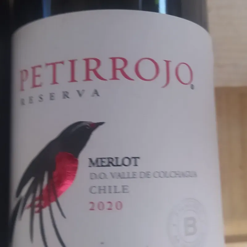 Petirojo. Reserva Merlot