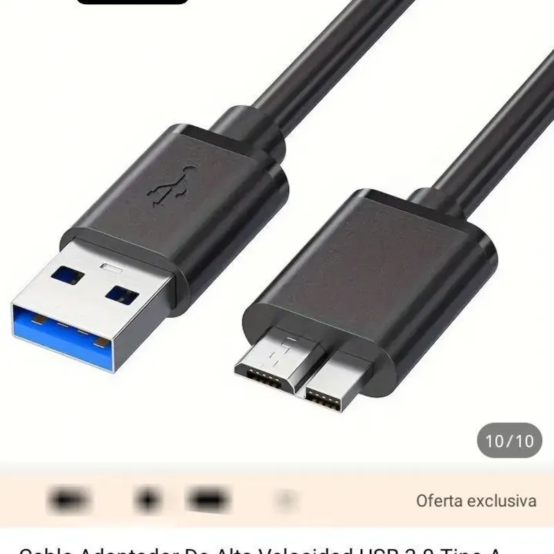 Cable de alta velocidad para disco duro
