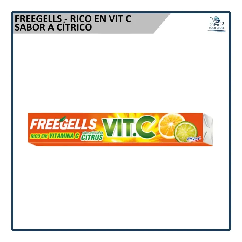 Freegells - Sabor a Frutas Cítricas (27.9g)