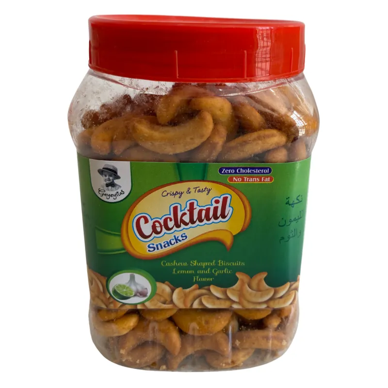 Snacks Cocktail Sabor Ajo y Limón 