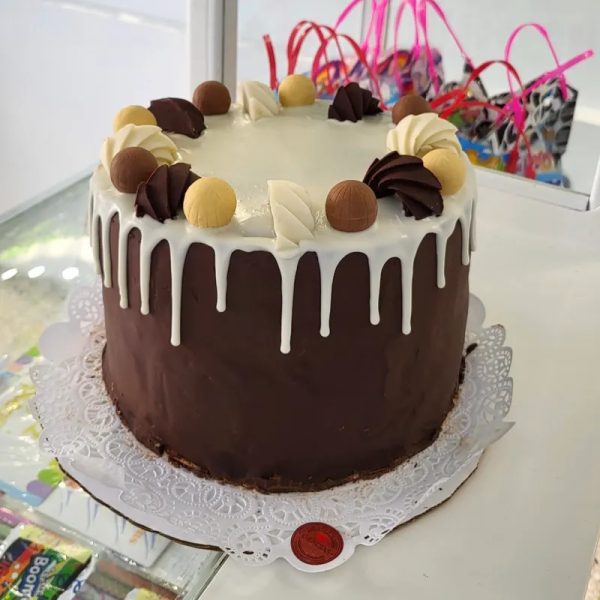 Tarta Bombón Noir et Blanc