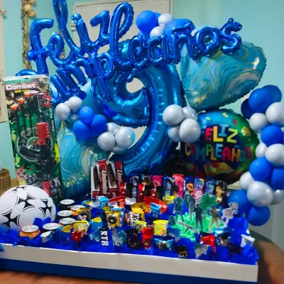 Mega azul 