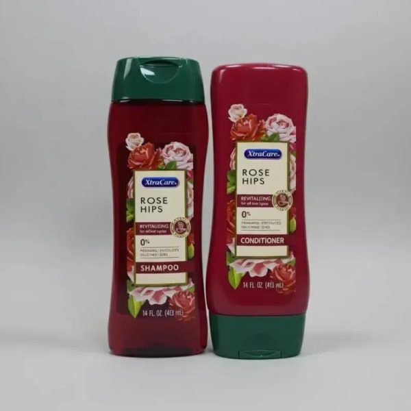 Juego Shampo y Acondicionador extracare de rosas 410ml