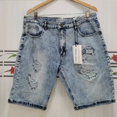 Bermuda de mezclilla
