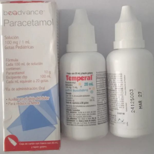 PARACETAMOL SUPENSION PEDIATRICO-20ml (1ml100mg)