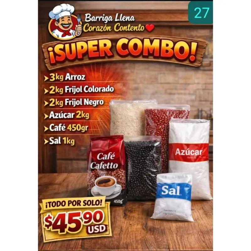 Combo #27(Base del Hogar)