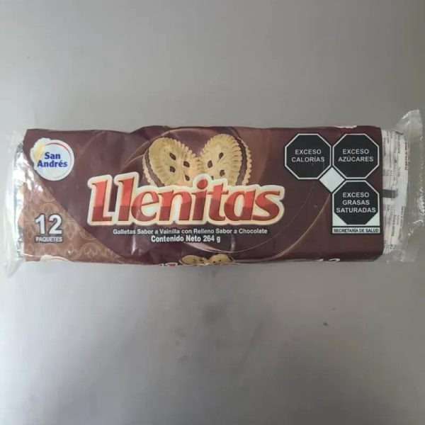 Galleticas Dulces Llenitas Chocolate