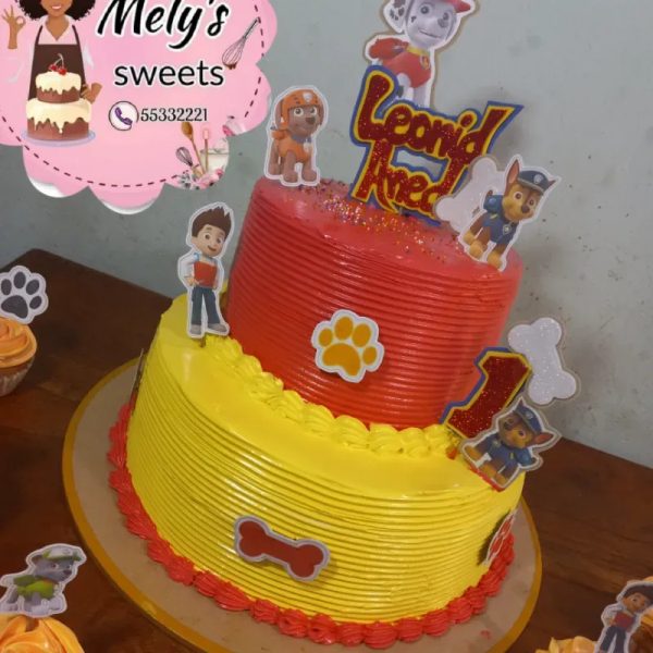 Cake de dos niveles