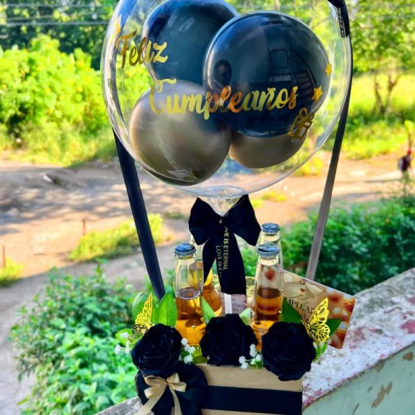 Caja con coronas