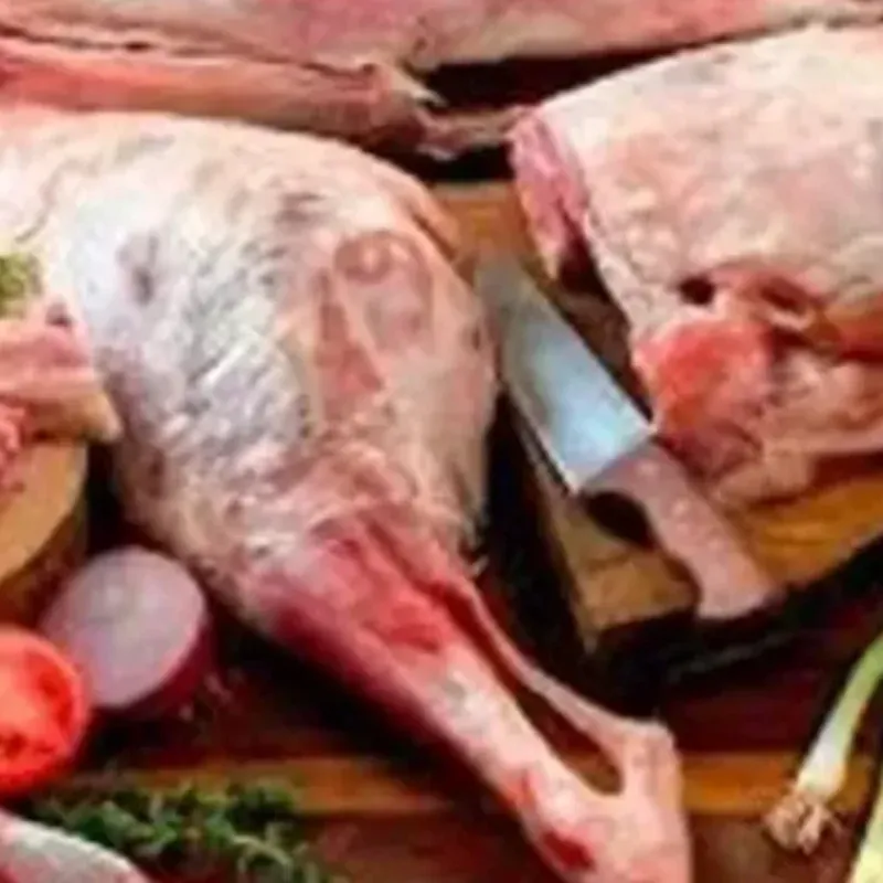 Carne de carnero entero
