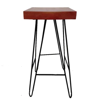 Silla para bar cuadrada