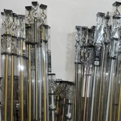 Palo de cortinas de 2 y 3 metros