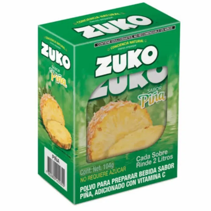 Caja Refresco Zuko de Piña Colada (8 unidades)