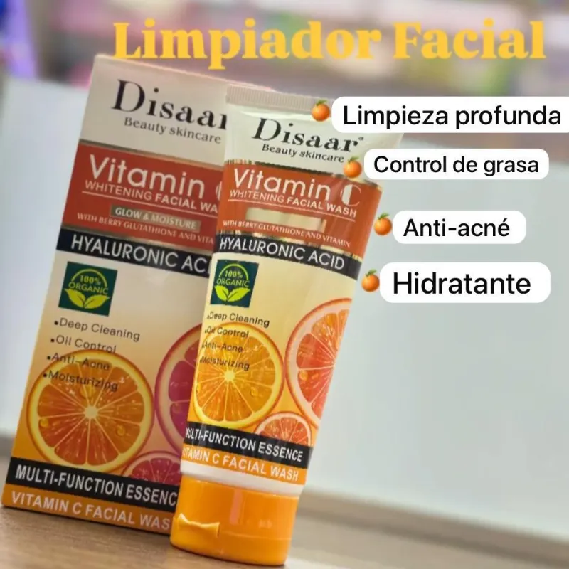 Limpiador Facial con Vitamina C