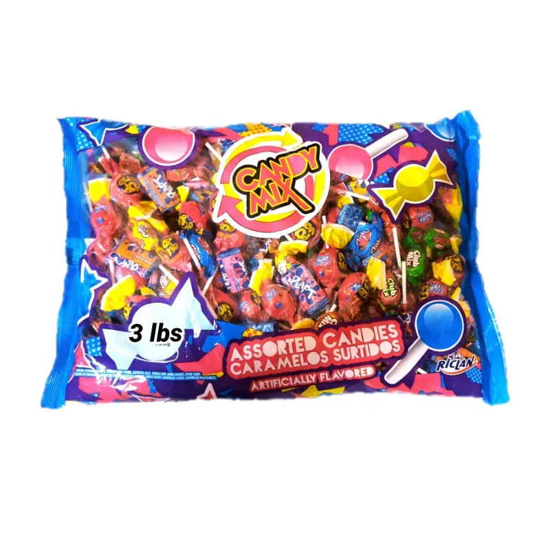 Paquete surtido de caramelos(3 lbs).