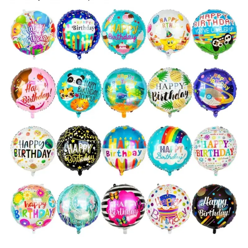 Globos Happy Birthday