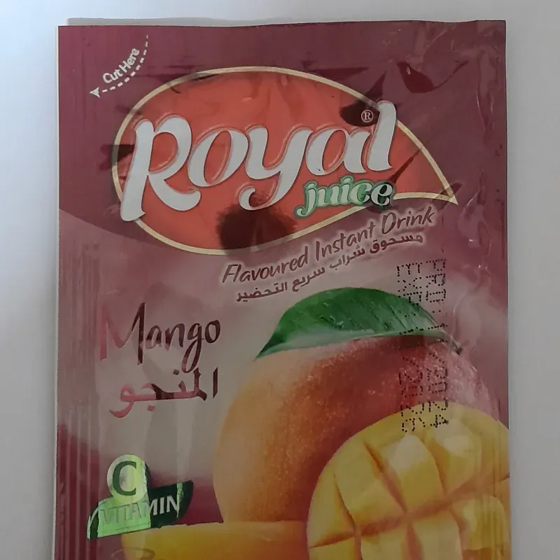 Refresco en polvo rinde 2L Sabor Mango 