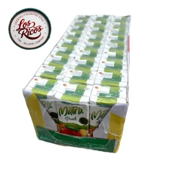Caja de Jugo de Melocotón 