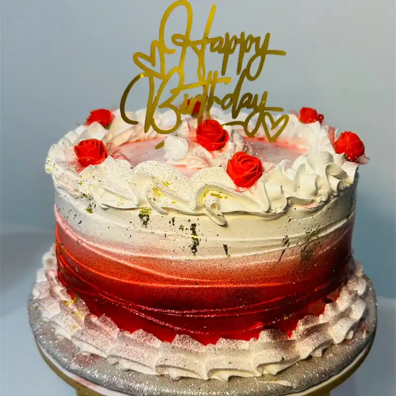 Cake de bola de 22 de diemetro  (sencillo )