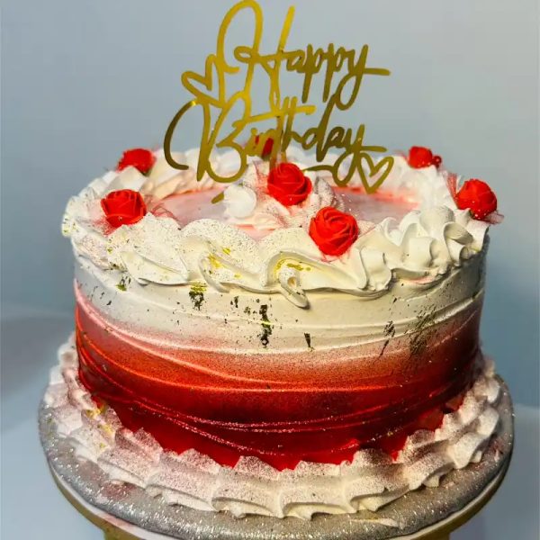 Cake de bola de 22 de diemetro  (sencillo )