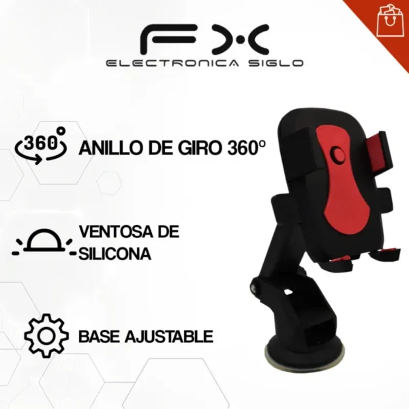 SOPORTE DE CELULAR PARA CARRO.