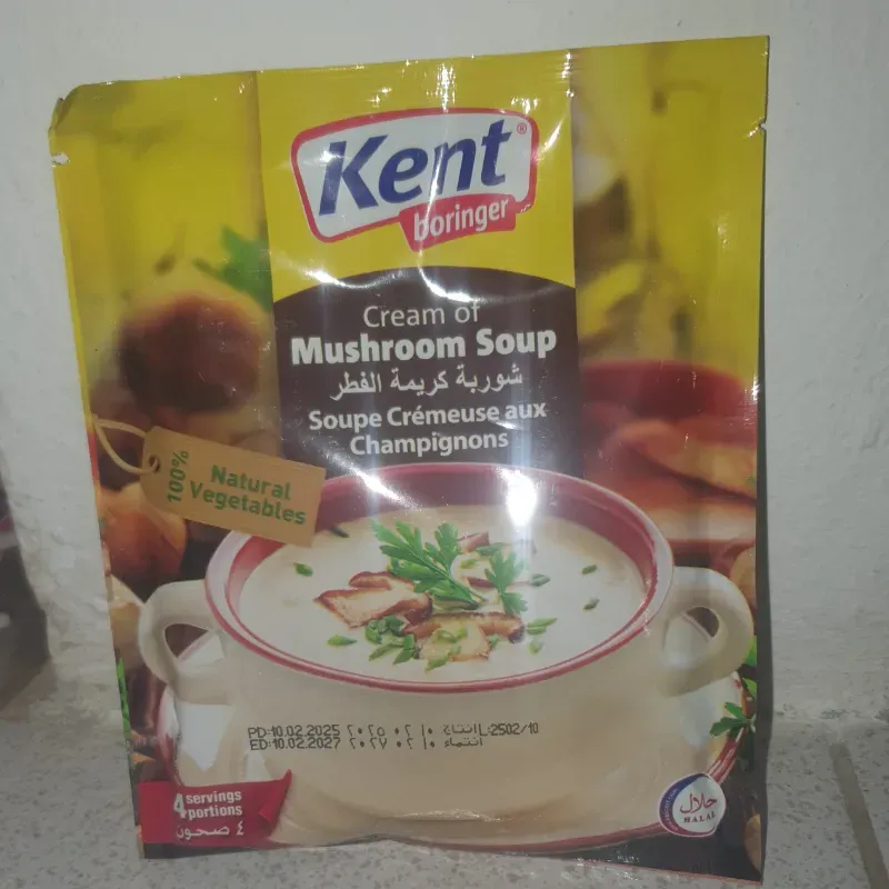 Crema de champiñon