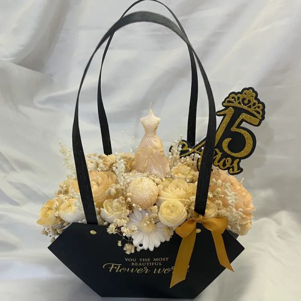 Cesta quinceañera 