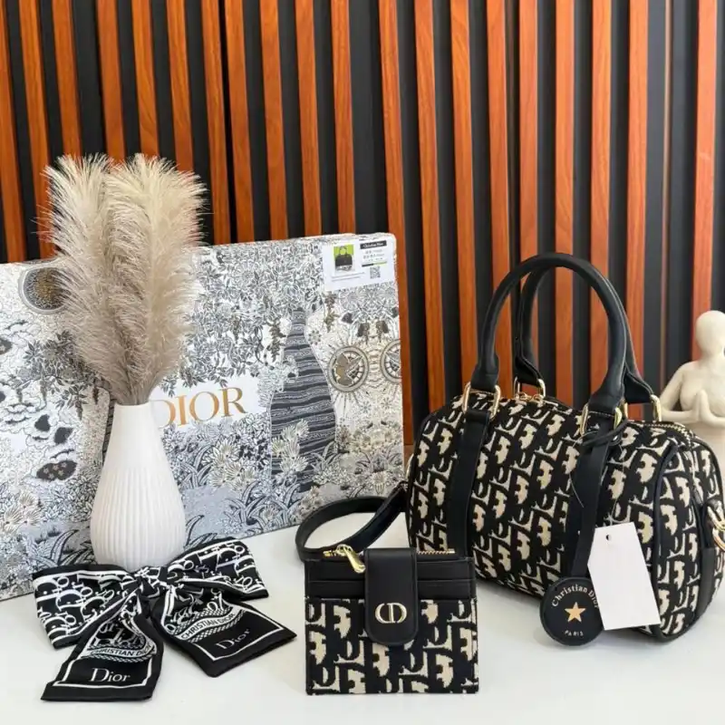 Full Set Dior (Negro y Beige)