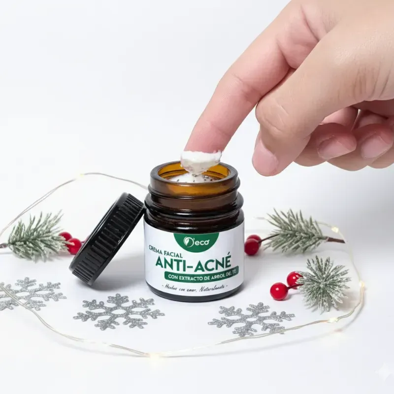 Crema facial anti-acné