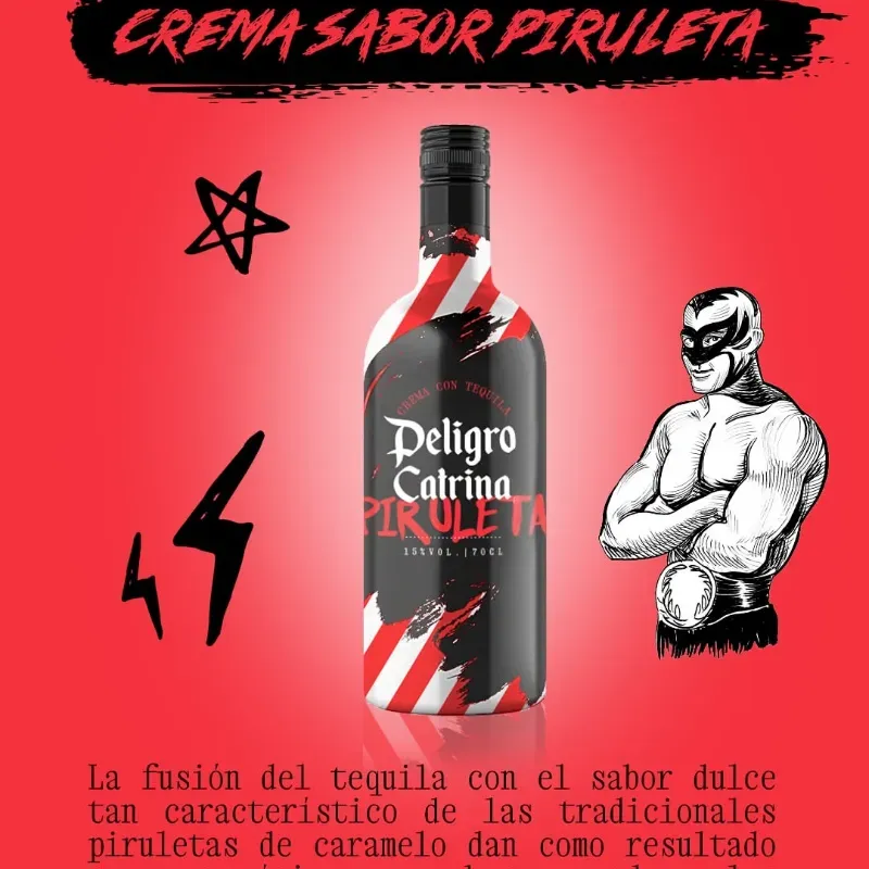 Crema Peligro Catrina Piruleta