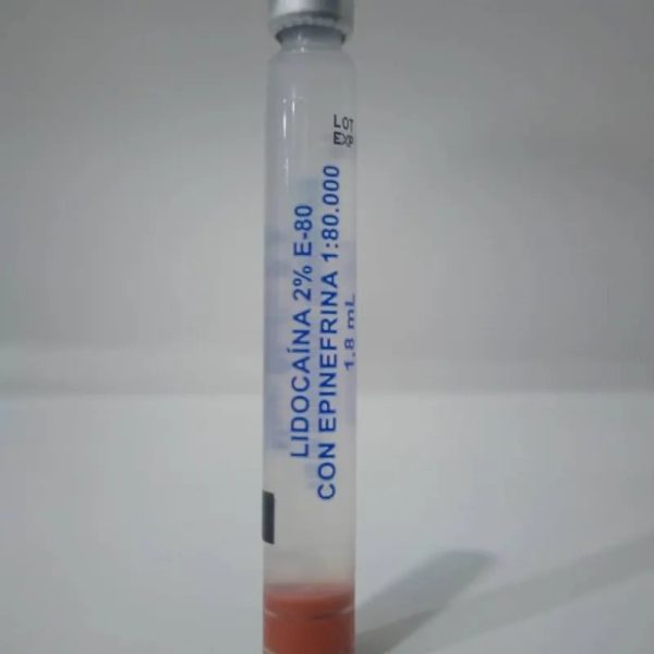 LIDOCAINA 2% +Epinefrina (Bulbo)