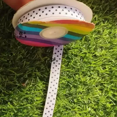 Cinta de falla blanca óvalos