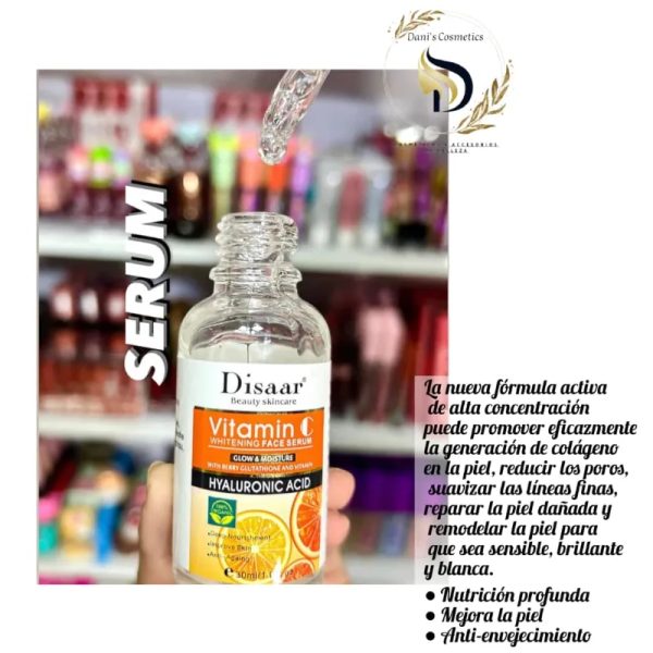 Serum de Vitamina C y ácido hialuronico | Disaar