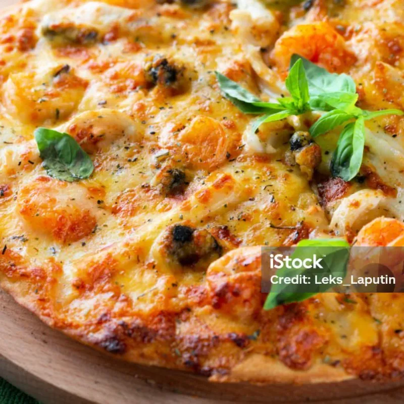 Pizza se Camarones
