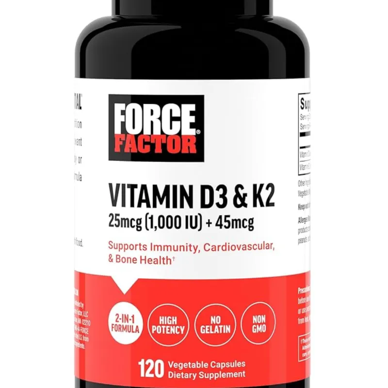 Force Factor Vitamina D3+K2