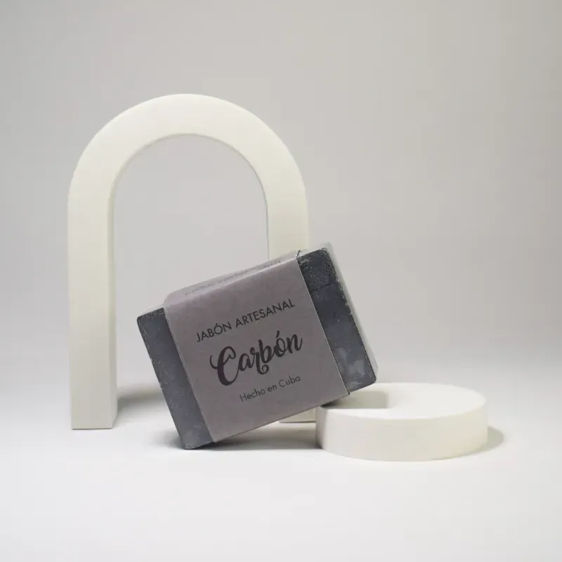 Jabón Artesanal de Carbón