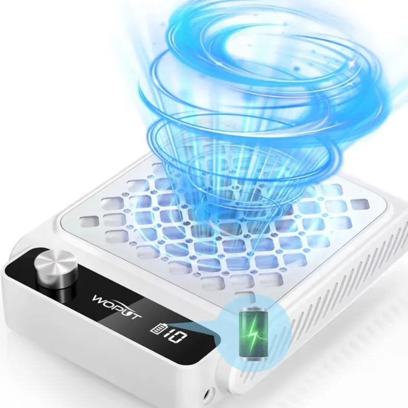 EXTRACTOR RECARGABLE INALÁMBRICO 980 PA CON PAPELES DE FILTRO (30 piezas)