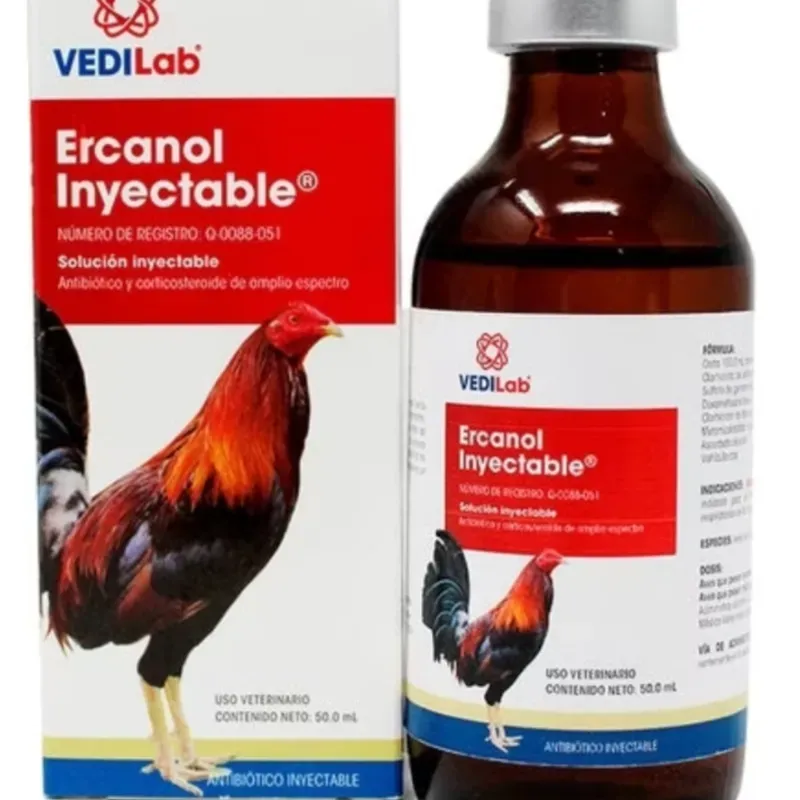 Ercanol Inyectable de 100 ML