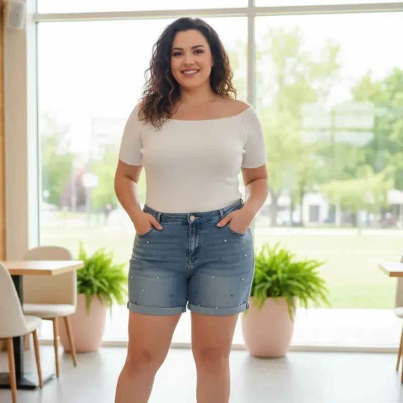 Shorts Mezclilla de mujer