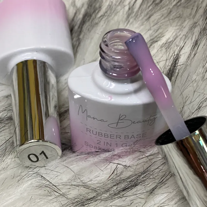 Base Rubber 2 en 1 Mana Beauty #01